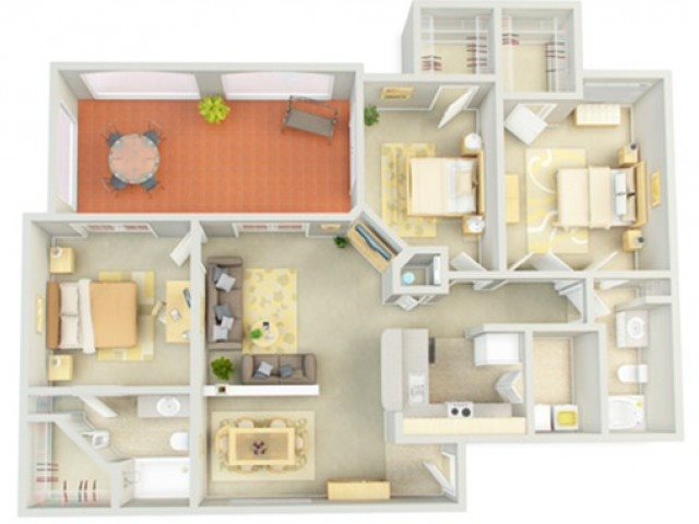 Barcelona Floor Plan 4